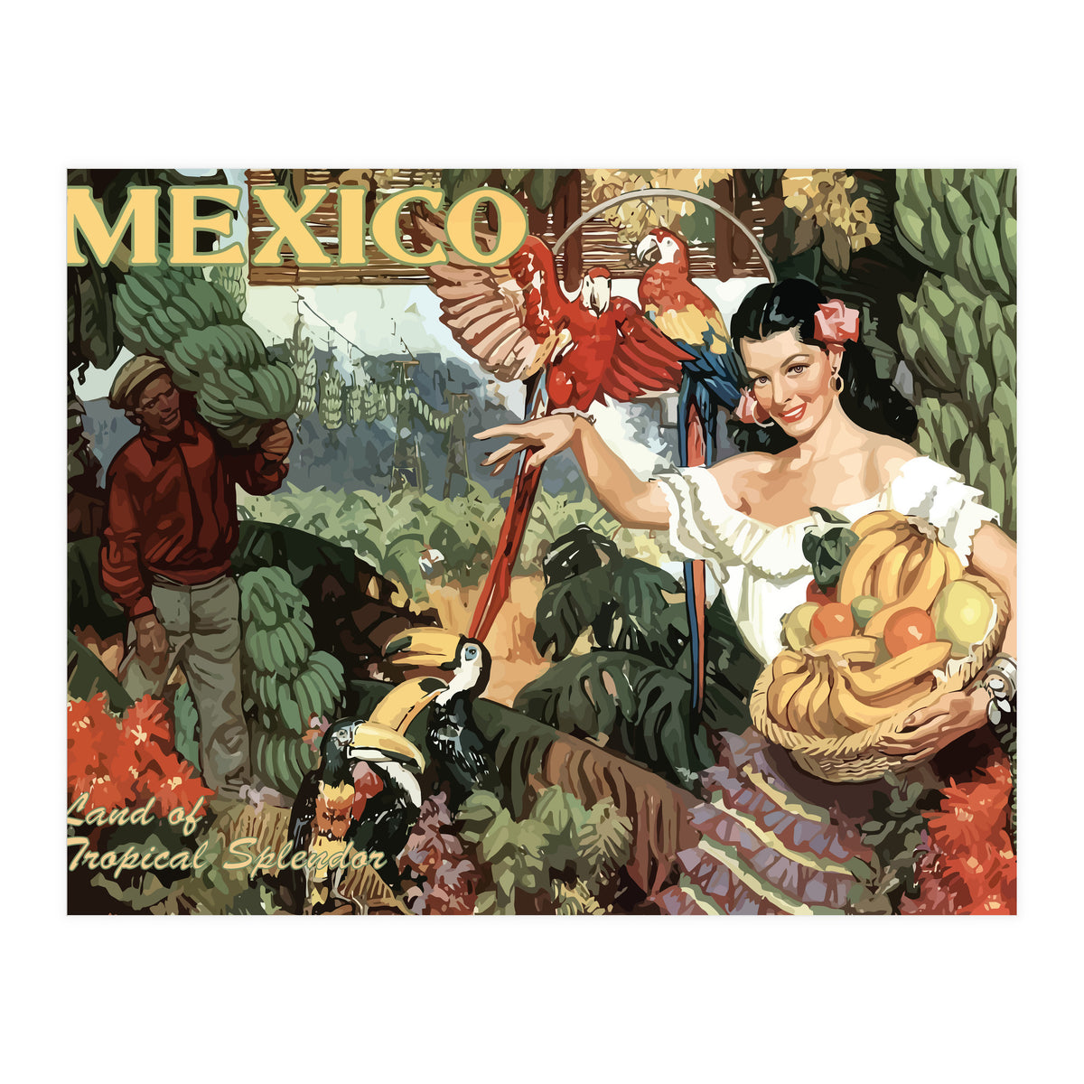 Mexico, Tropical Splendor (Print Only)