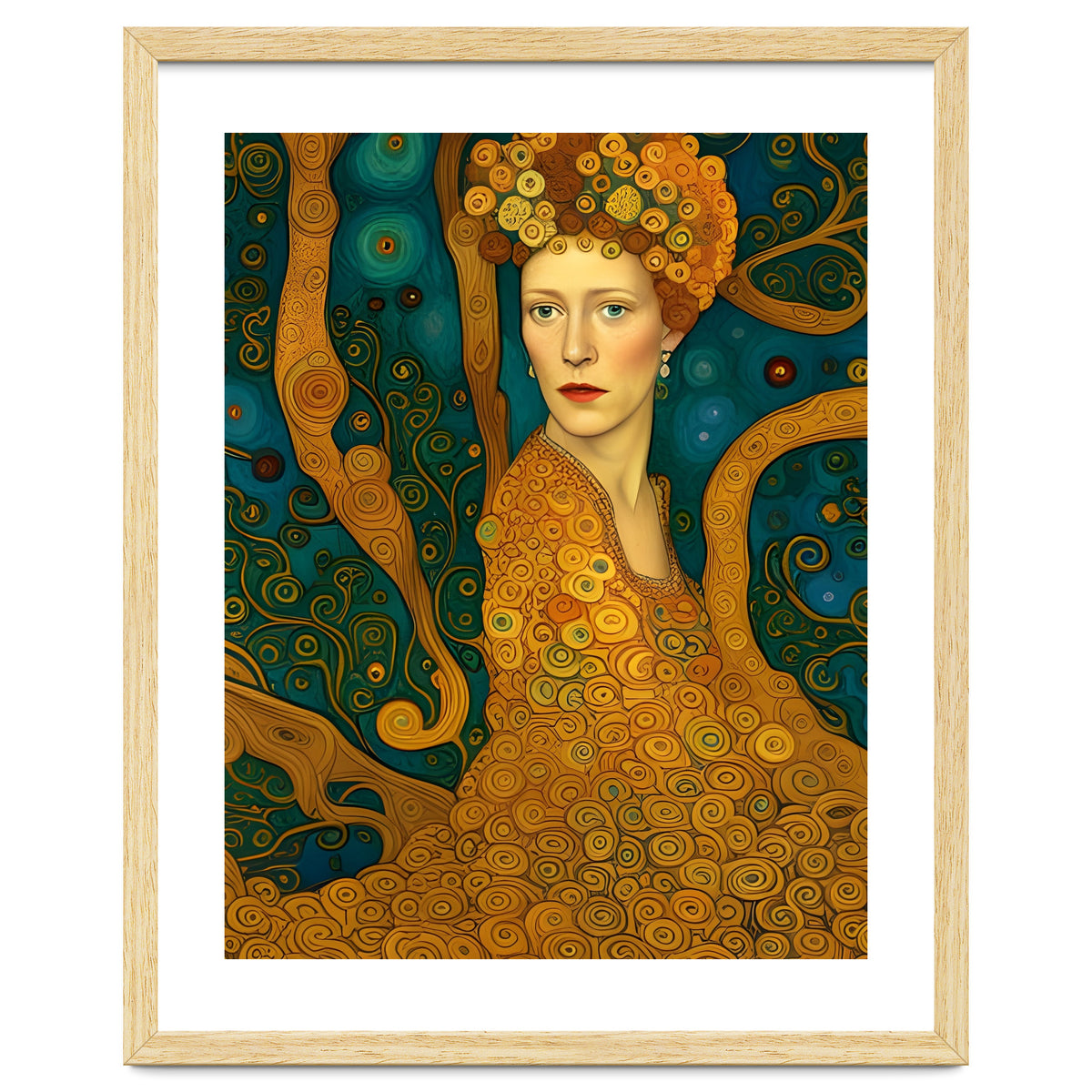 Artificial Masterworks - Klimt van Gogh