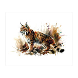 Lynx In The Wilderness (Print Only) thumbnail