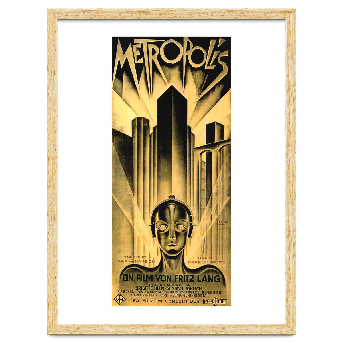 METROPOLIS (1927), directed by FRITZ LANG.