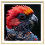 Black Palm Cockatoo Bird Close Up thumbnail