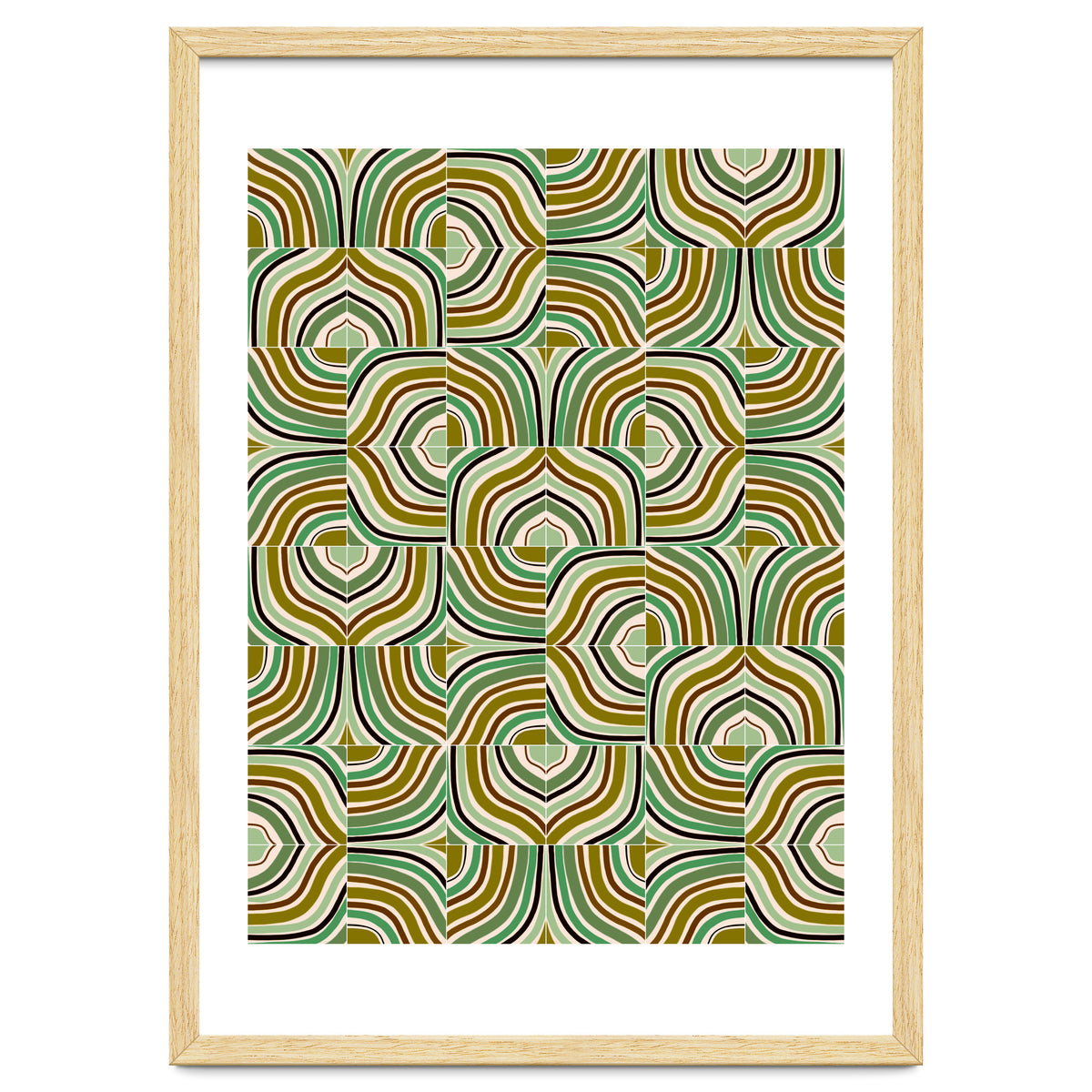 Jade Rainbow Mixed Tiles