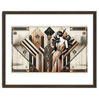 Gatsby Glamour Art Deco Scene
