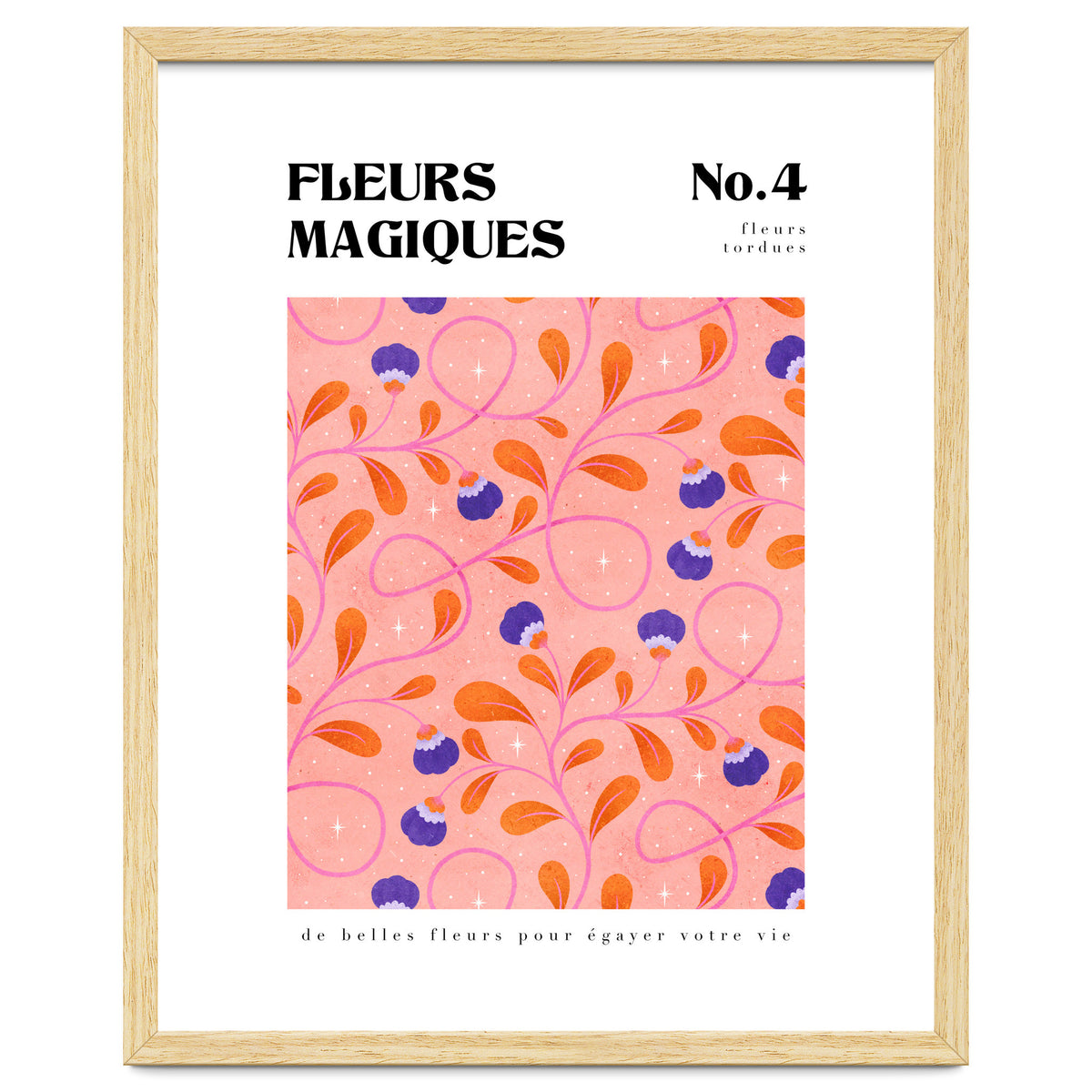 Magical Flowers No.4 Twisty Florals