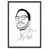 Malcolm X Illustration thumbnail