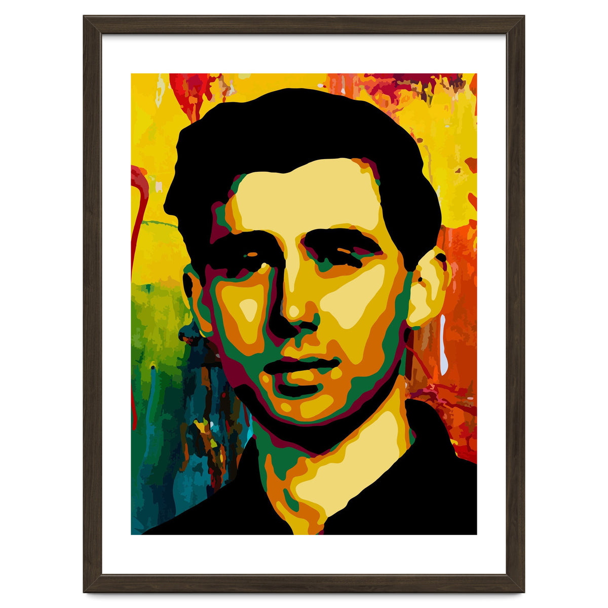 Andrew Goodman Activist Colorful Abstract Art