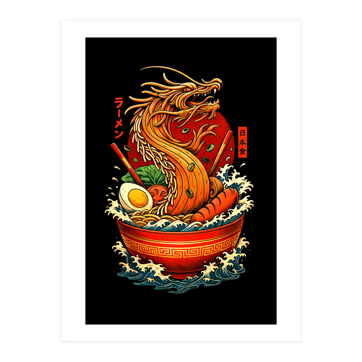 Ramen Dragon (Print Only)