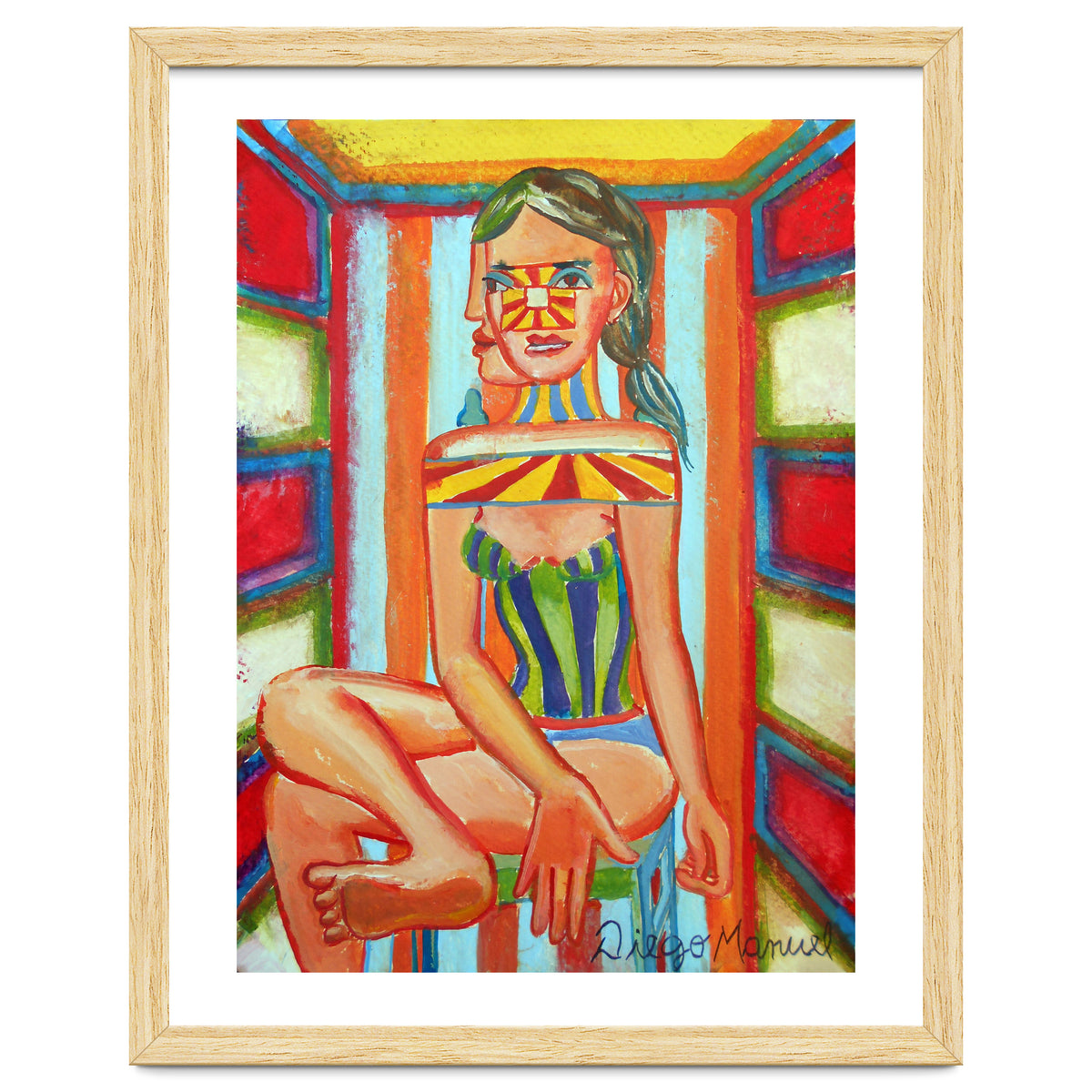 Mujer En La Silla 10