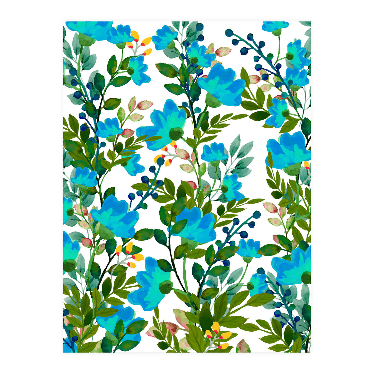 Blue #society6 #decor #buyart (Print Only)