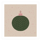 Christmas globe with snowflakes (Print Only) thumbnail