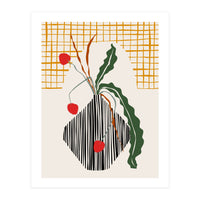 midcentury ikebana light (Print Only)