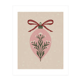 Christmas Floral Globe (Print Only) thumbnail