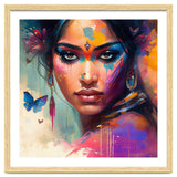 Butterfly Aura Hindu Portrait thumbnail