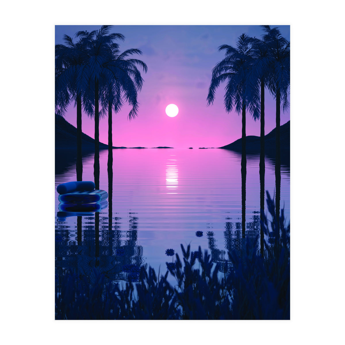 Lost In A Sunset (Print Only)