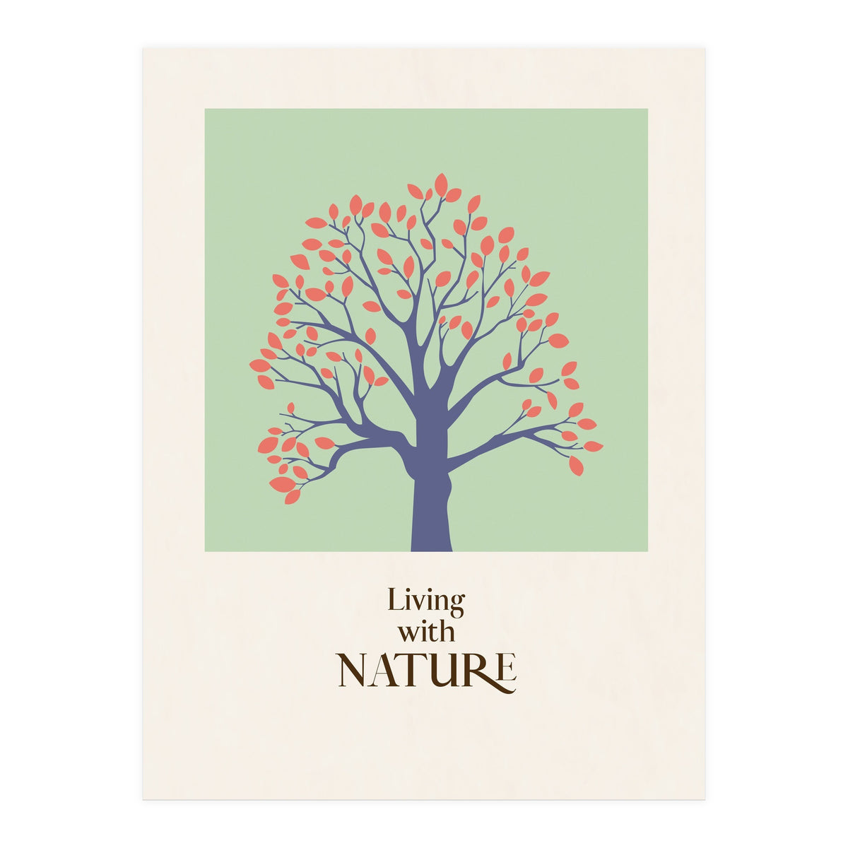 living with Nature - botanical life (Print Only)