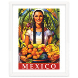 Mexico, Woman With Fruit Basket thumbnail