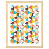Retro Geometry #society6 #decor #buyart thumbnail