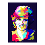 Lady Diana Princes Of Wales Pop Art WPAP (Print Only) thumbnail