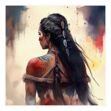 Powerful Warrior Back Woman #2 (Print Only) thumbnail