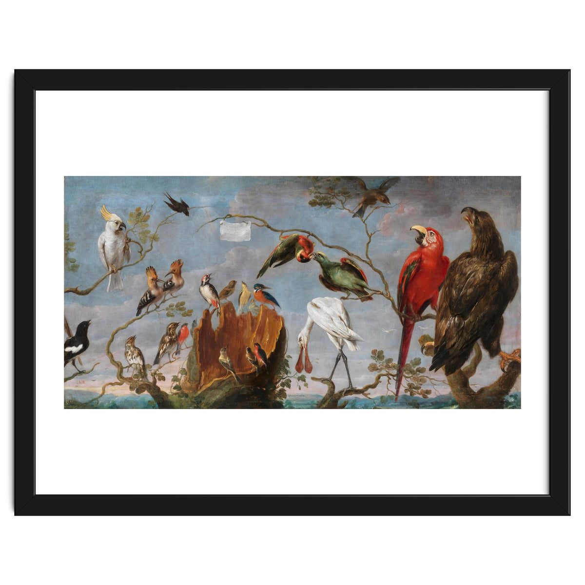 Frans Snyders / 'Concert of the Birds', 17th century, Flemish School, Oil on canvas.