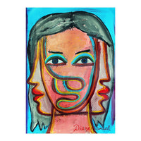 Cabeza De Mujer 40 (Print Only)