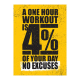 A one hour workout (Print Only) thumbnail
