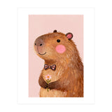 Capybara Kindergarten Nursery Art (Print Only) thumbnail