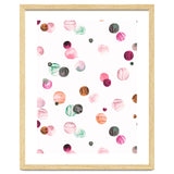 Polka Dots Watercolor Minimal Pink thumbnail