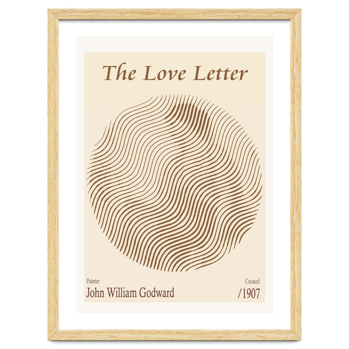 The Love Letter – John William Godward (1907)