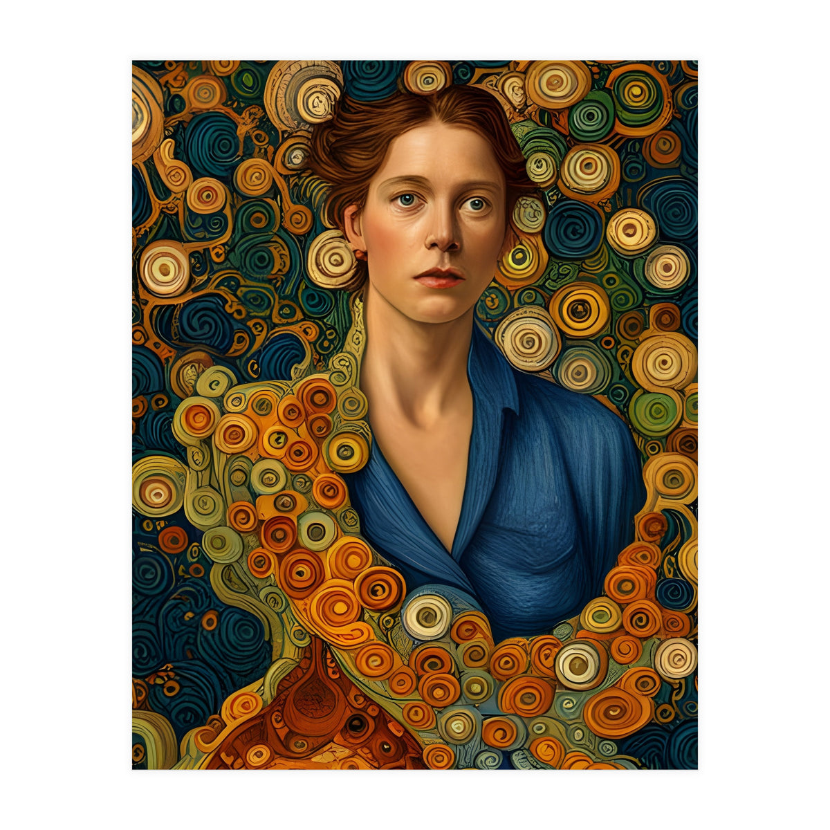 Artificial Masterworks - Klimt van Gogh (Print Only)