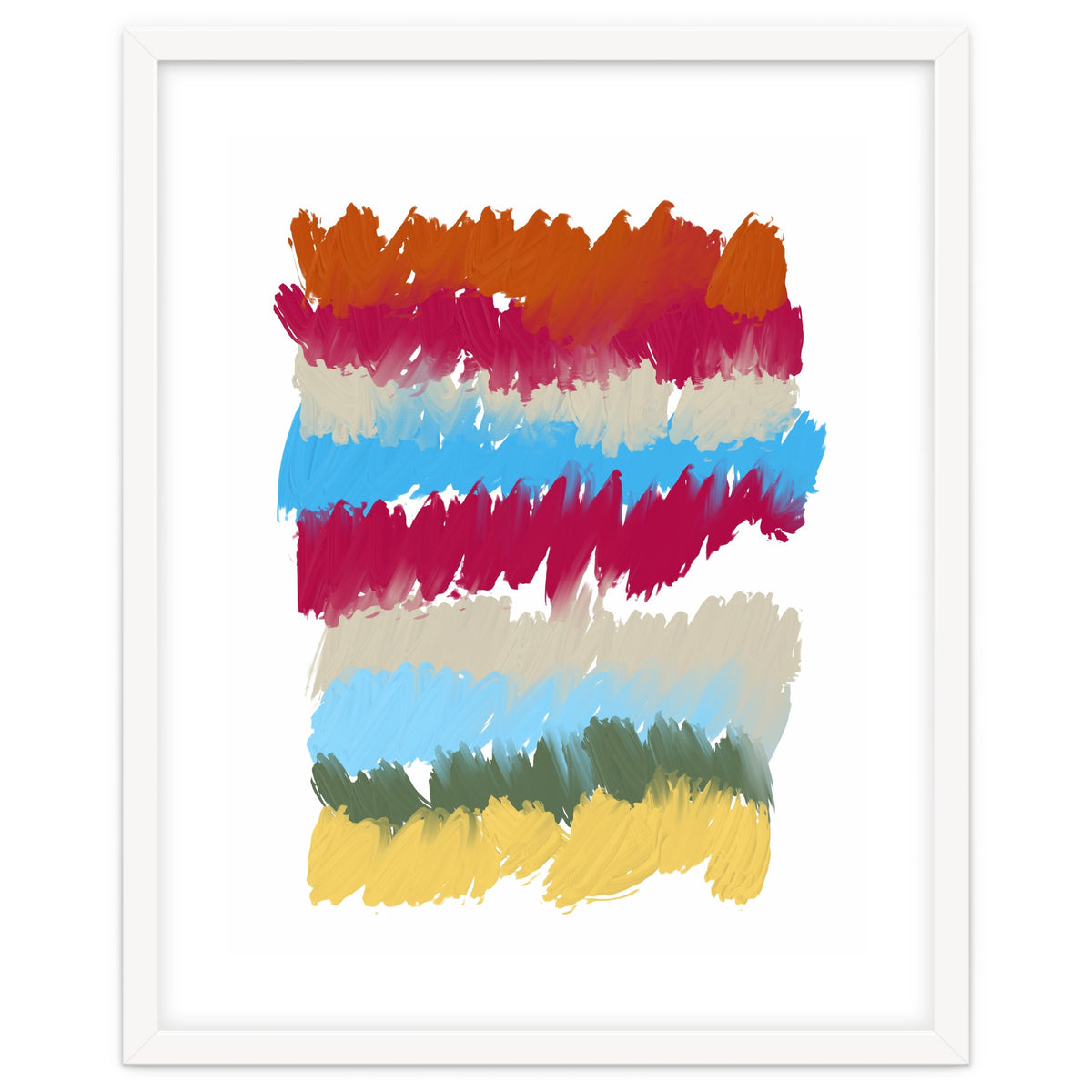 Abstract Color Palette Study