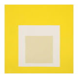 JOSEF ALBERS - HOMAGE TO THE SQUARE YELLOW WHITE (Print Only) thumbnail