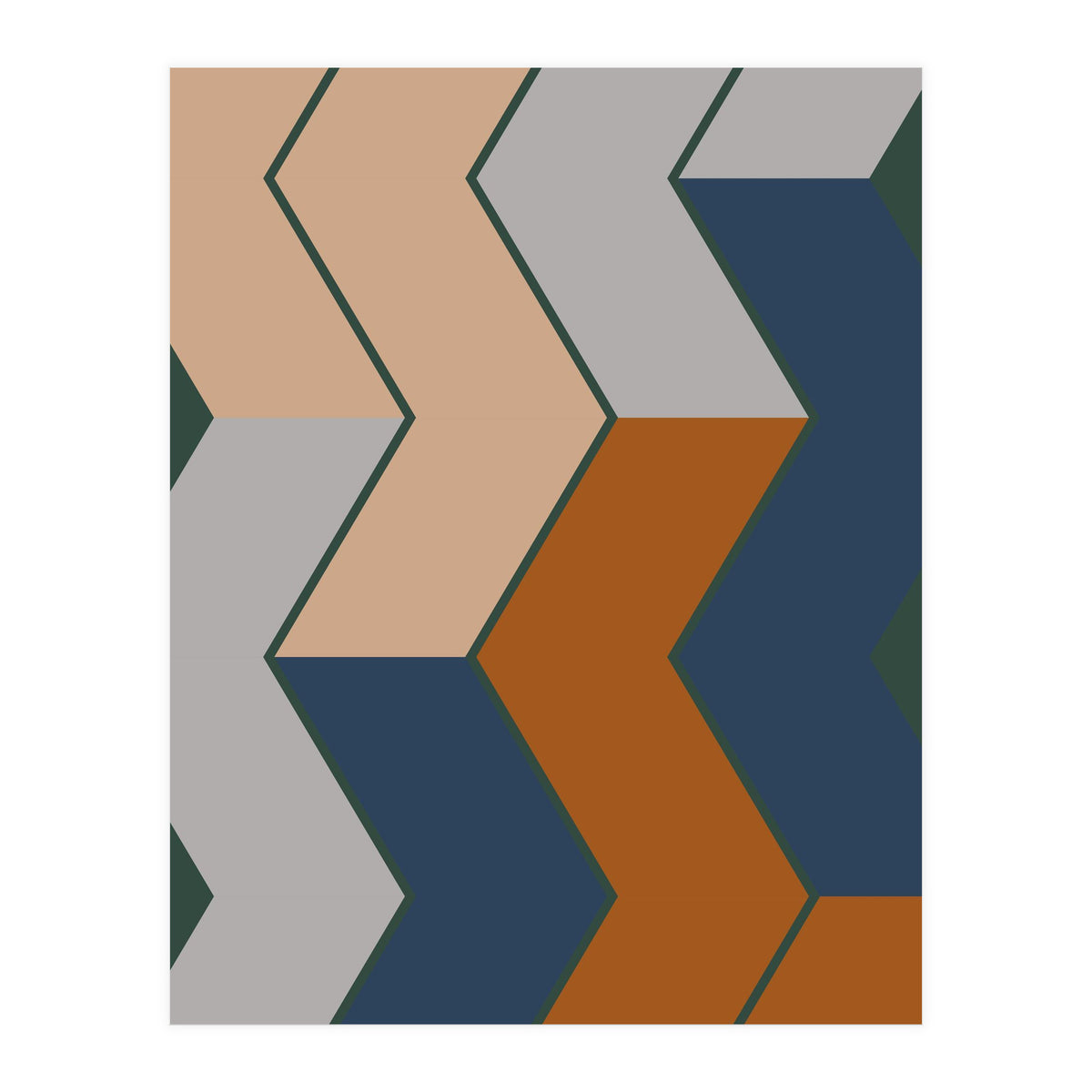 Modern Fall Winter  (Print Only)