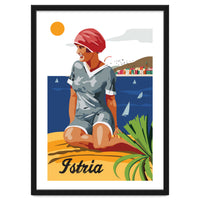 Istria, Swimmer on the Beach