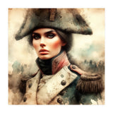 Napoleonic Officer Woman Portrait (Print Only) thumbnail
