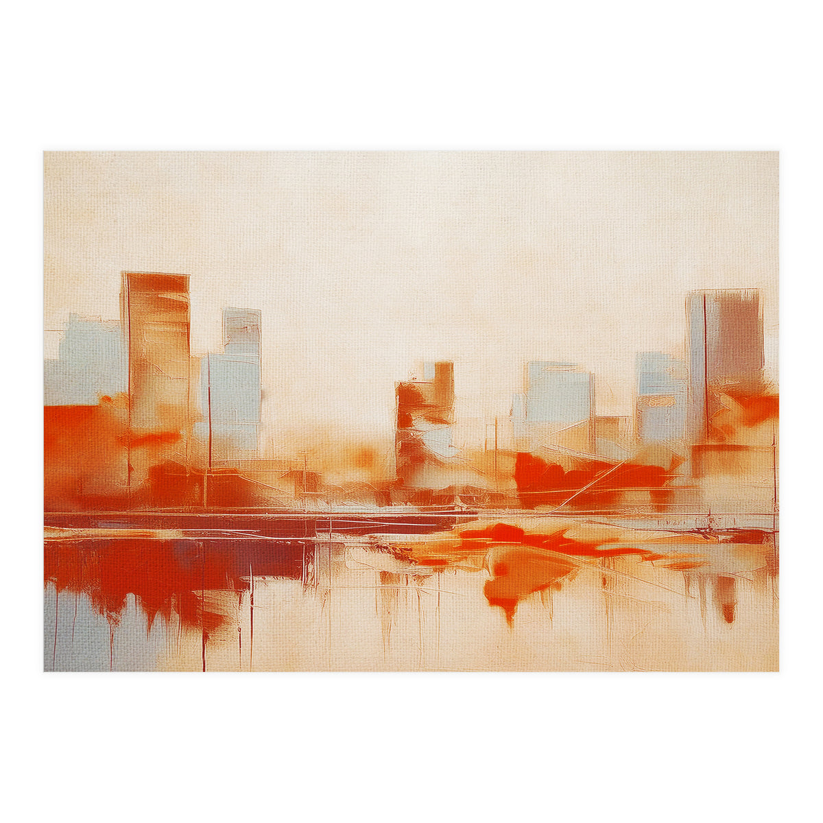 Buildings At Dusk 02 (Print Only)