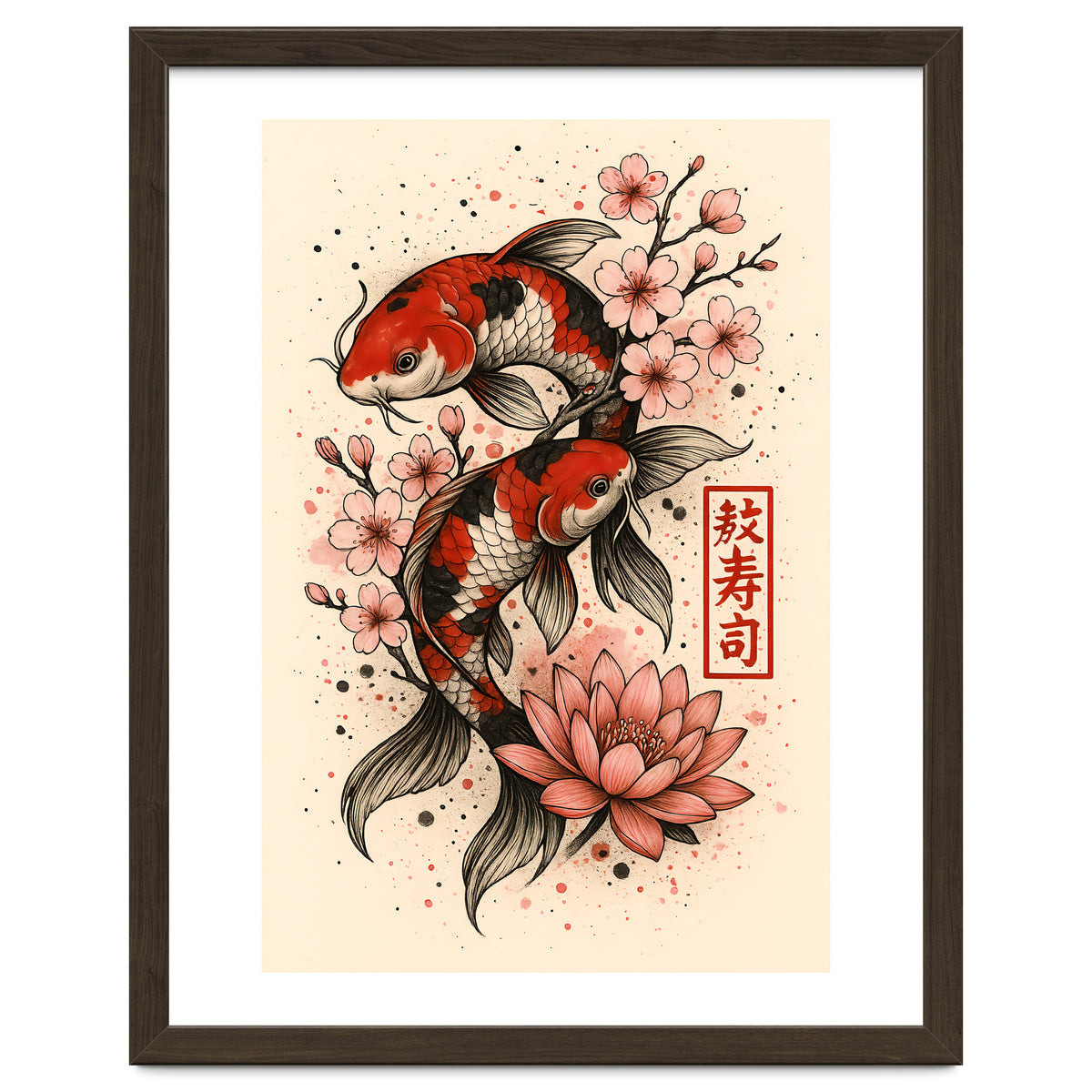 Koi fish Japanese