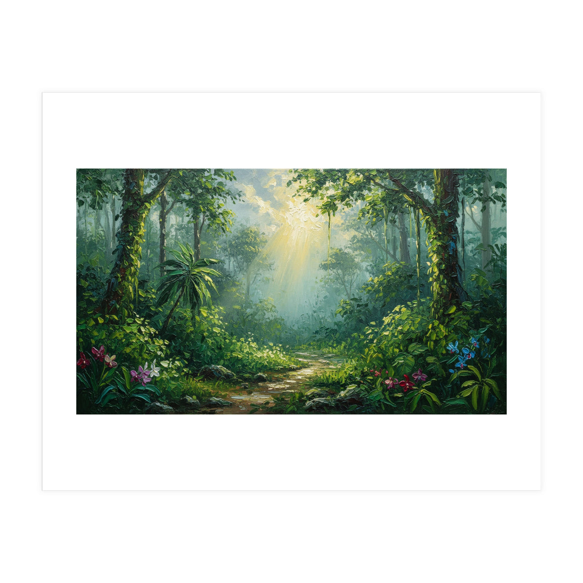Sunlight in the Sacred Grove (Print Only)