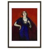 The Blue Dress. Date: 1911. Dimensions: 146.2 cm x 114.4 cm, 161.0 cm x 129.4 cm. thumbnail