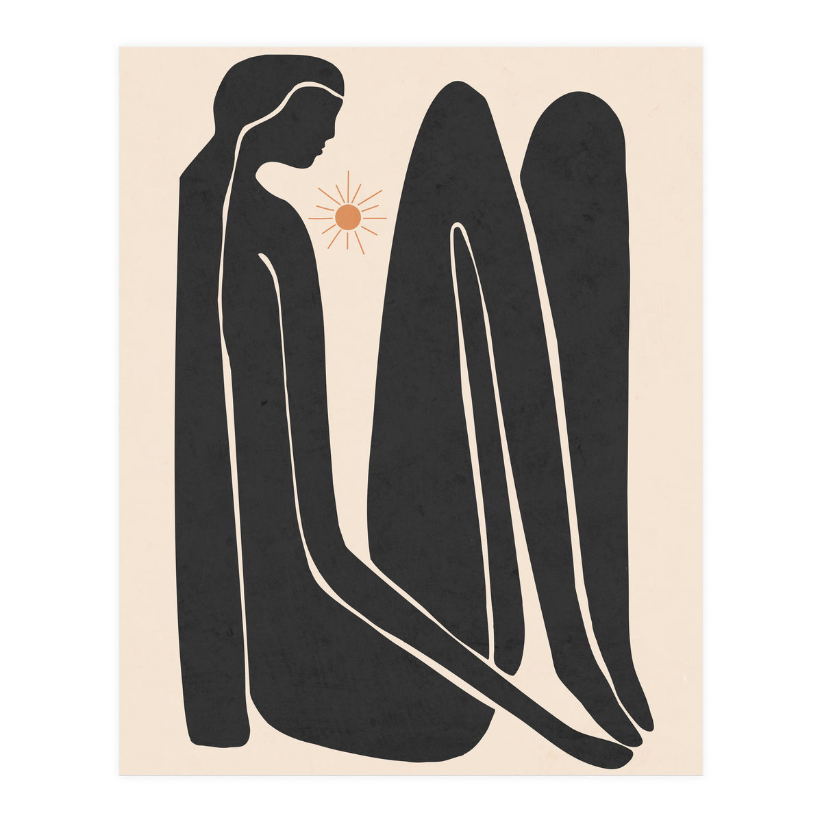 Girl Thinking 2 (Print Only)