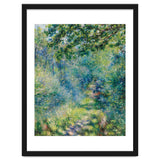 Renoir Path in the Forest Impressionist Landscape thumbnail