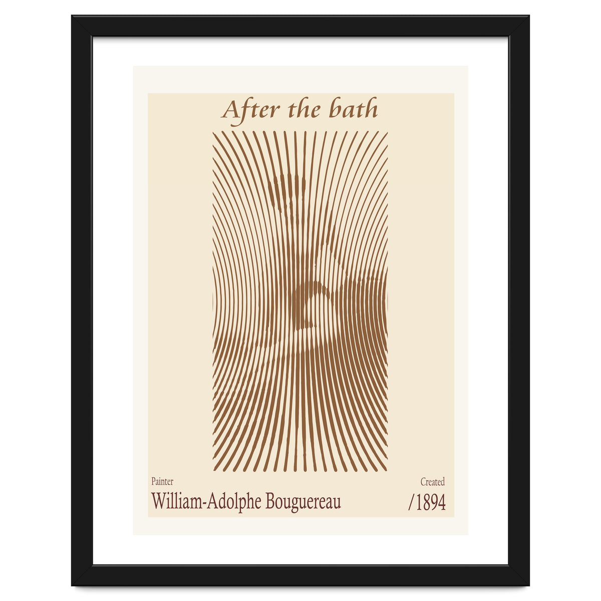 After The Bath – William Adolphe Bouguereau (1875)