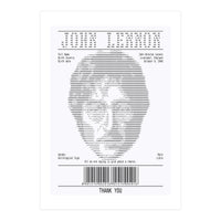 Receipt Art John Lennon Quotes  (Print Only)