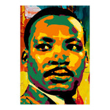 Martin Luther King Jr Abstract Art (Print Only) thumbnail