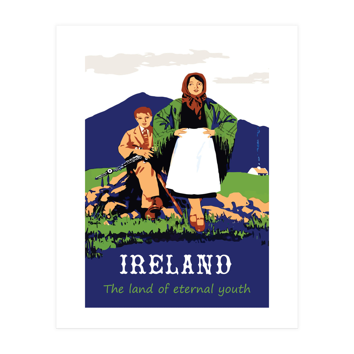 Ireland, the Land of Eternal Youth (Print Only)
