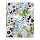 Kaya | Powder Blue Pastel Snowy | Vintage Botanical Floral Boho Garden | Spring Blossom (Print Only) thumbnail