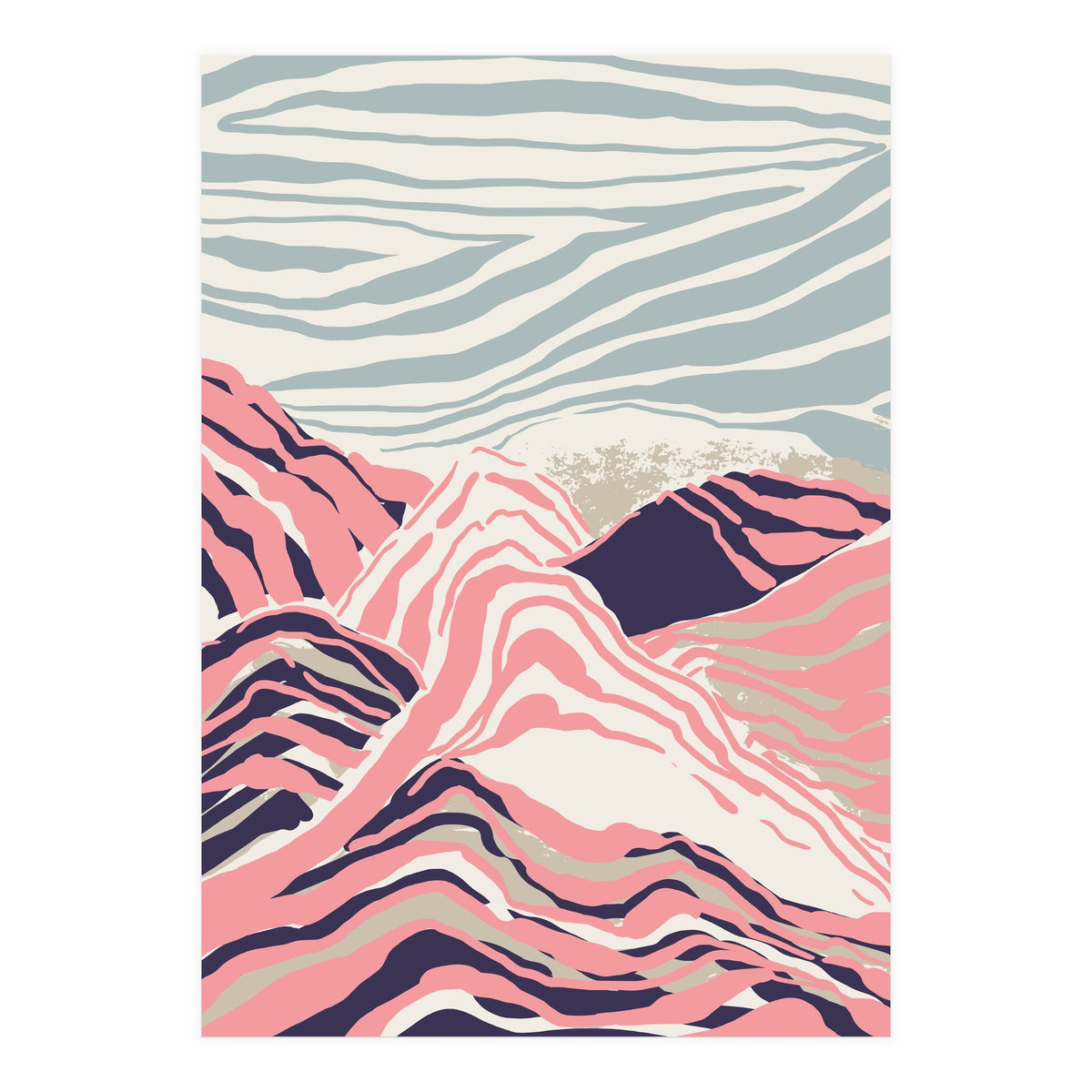 Follow the lines Wanderlust (Print Only)