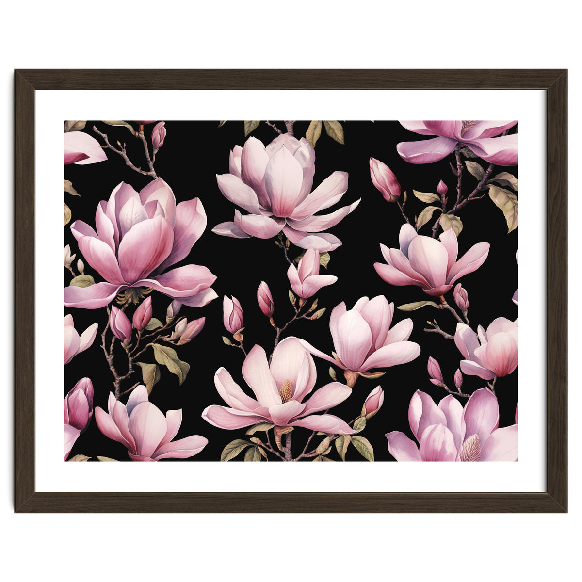 Magnolia Spring Romance Black