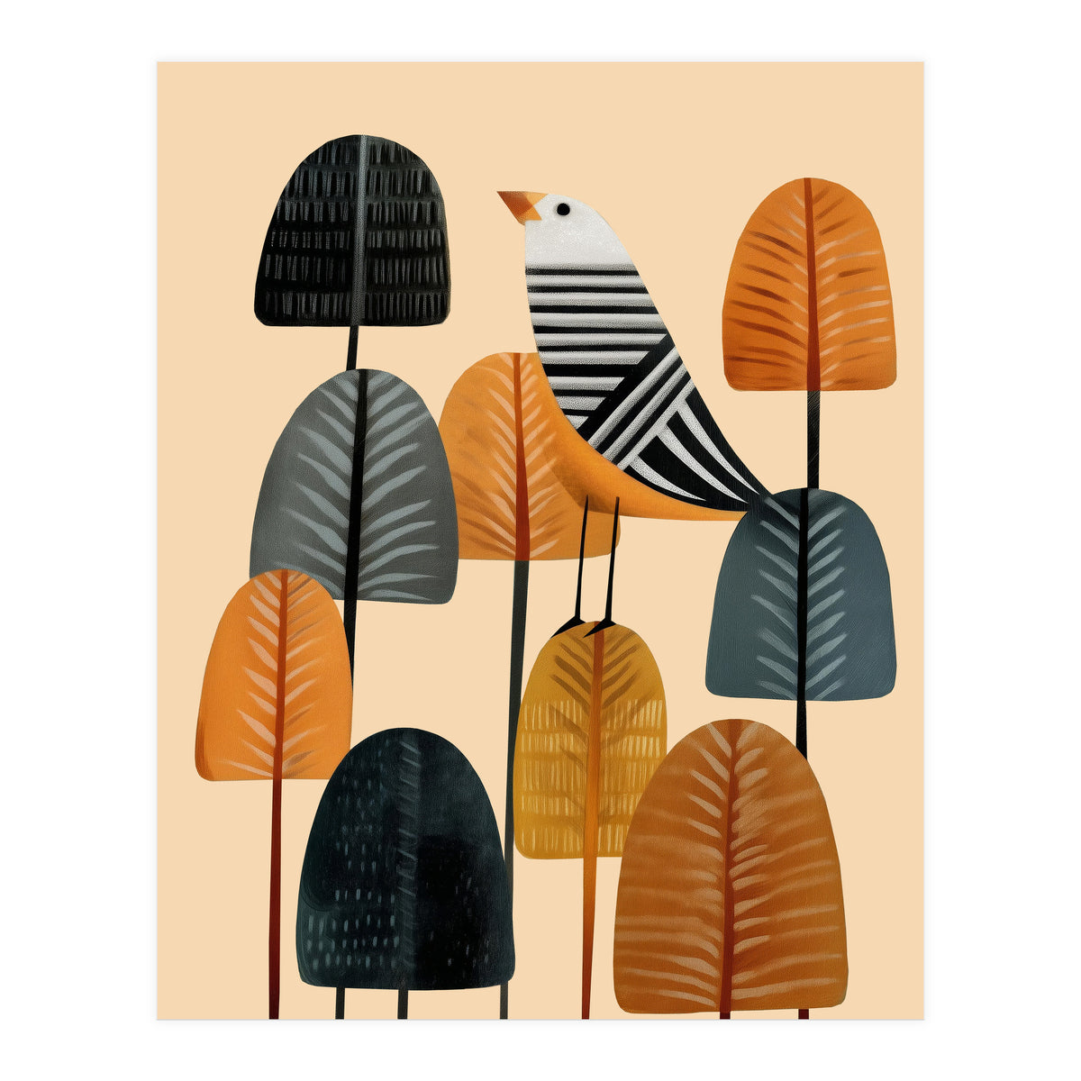 Song In The Autumn Grove (Print Only)