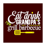 Eat Drink Grandpa's Grill Barbecue  (Print Only) thumbnail